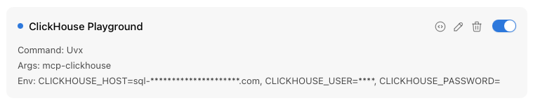 Включение MCP-сервера